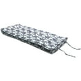 thumbnail image 1 of Urban Shop Printed Soft Portable Crash Pad, Blue & White, 1 of 4