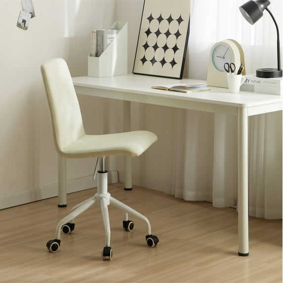 Urban Shop Rolling Linen Swivel Chair, Various Colors Available