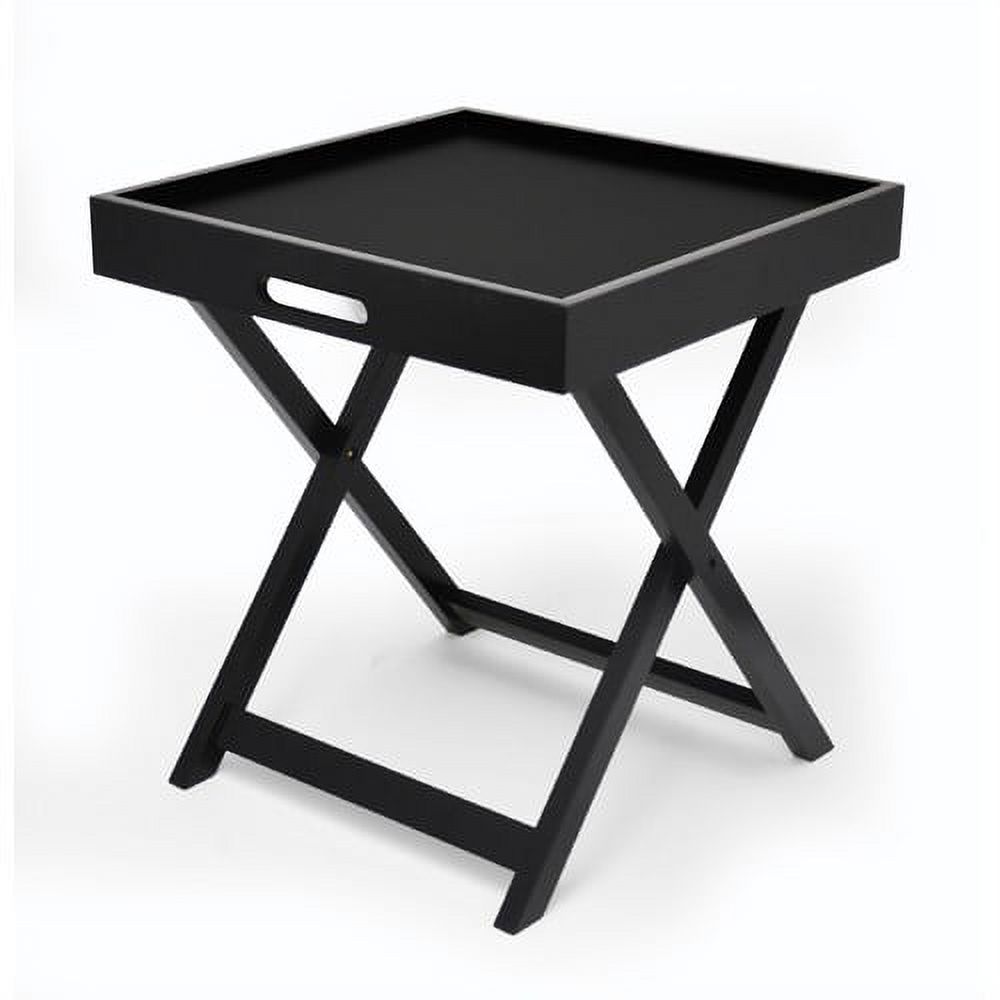 Urban Shop Side Table With Removable Tra - image 1 of 2