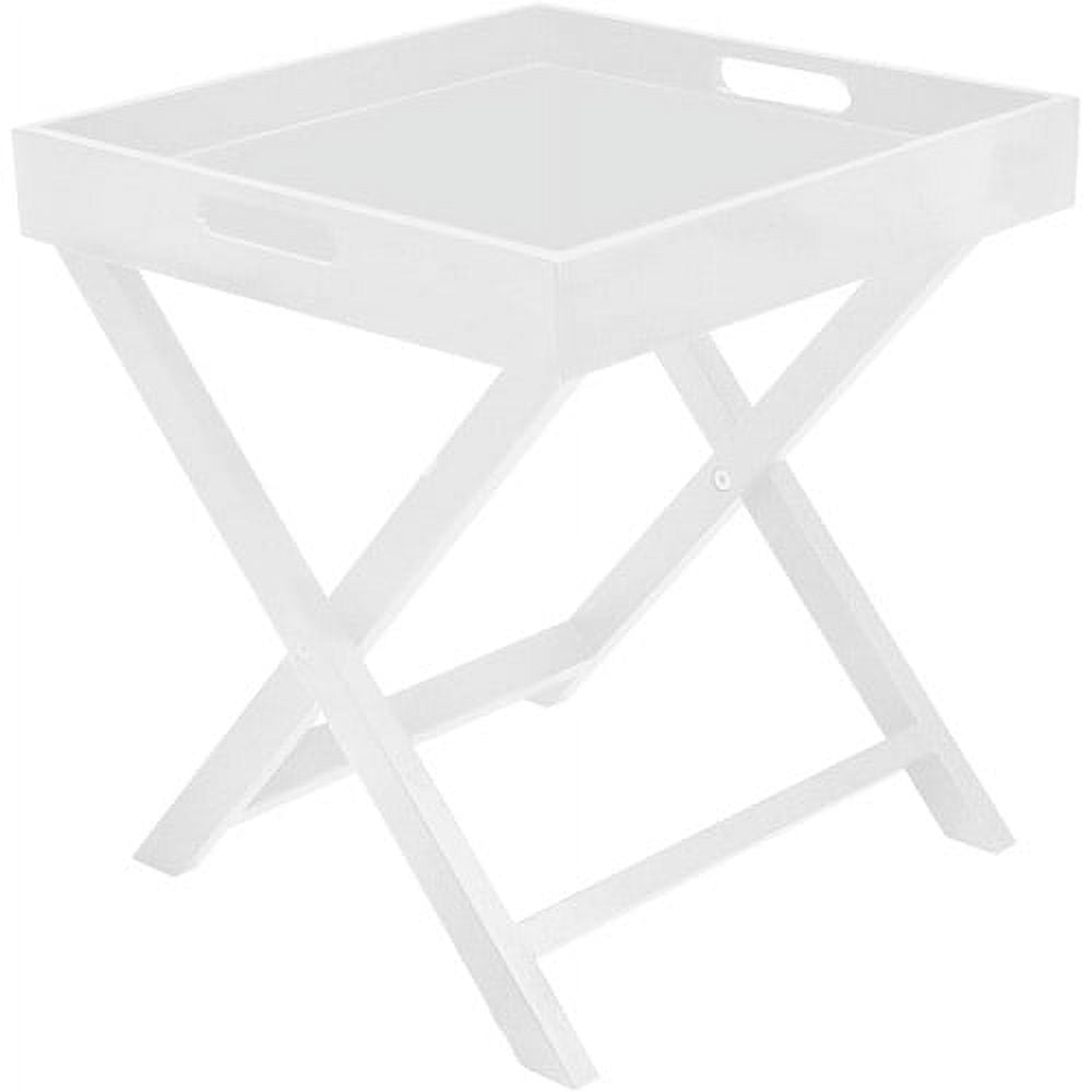 Urban Shop Side Table with Removable Tray, Multiple Colors