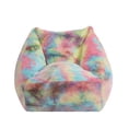 thumbnail image 1 of Urban Shop Structured Bean Chair, Rainbow, 1 of 7