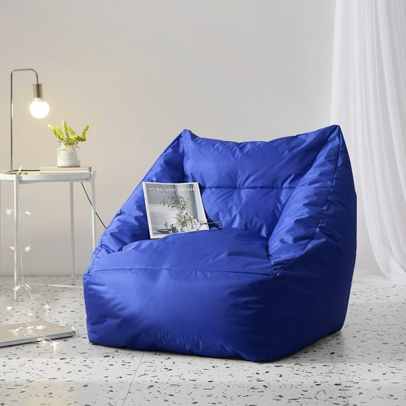 Urban Shop Structured Bean Chair, Royal