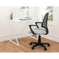 thumbnail image 1 of Urban Shop Z-Shaped Student Desk, White, 1 of 5