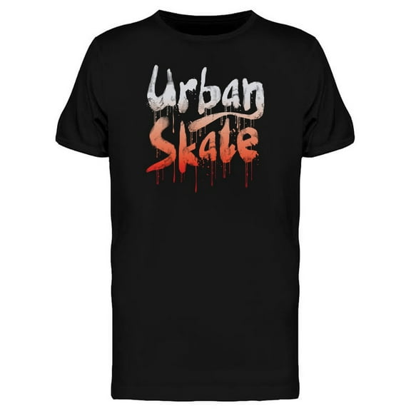 Urban Skate Style Typography T-Shirt Men -Image by Shutterstock, Male 3X-Large