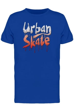 Urban Skate Style Typography T-Shirt Men -Image by Shutterstock, Male 3X-Large