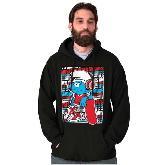 Urban Skateboard Streetwear Smurf Hoodie Sweatshirt Women Men Brisco Brands S