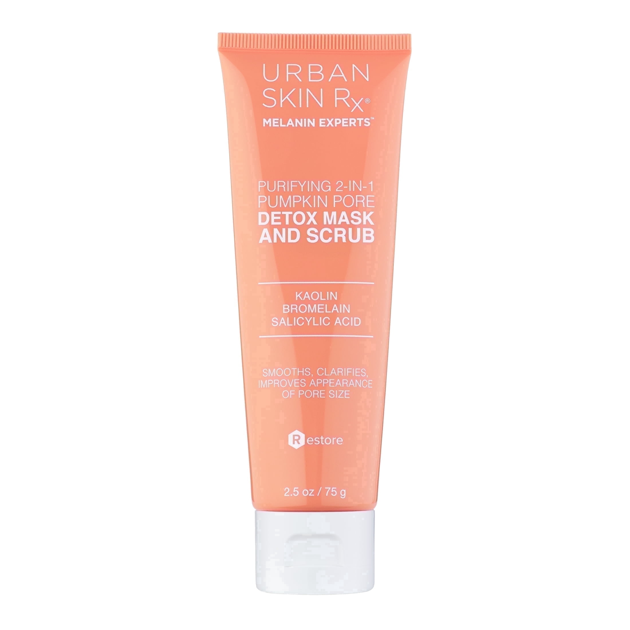 Purifying 2-in-1 Pumpkin Pore Detox Mask & Scrub for Acne Prone