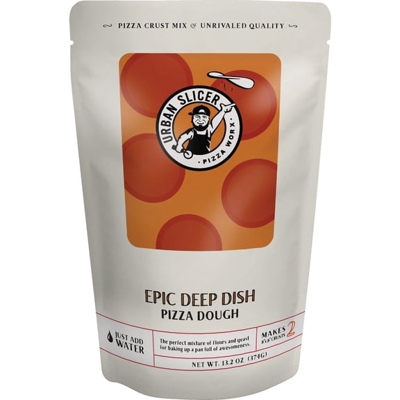Urban Slicer Pizza Worx Epic Deep Dish Pizza Dough Mix - Single Pack