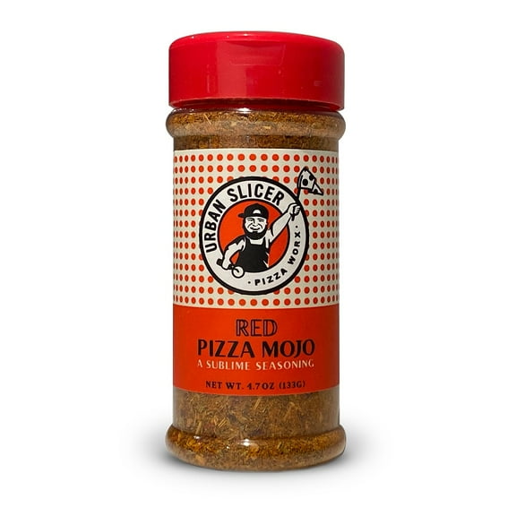 Urban Slicer Pizza Worx Red Pizza Mojo Seasoning - Mild - 4.7 oz Bottle
