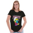 thumbnail image 1 of Urban Smurfette Dope Cartoon Attitude Women's T Shirt Ladies Tee Brisco Brands S, 1 of 5