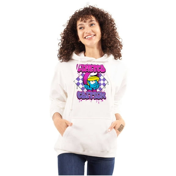 Urban Smurfette Limited Edition Hoodie Sweatshirt Women Brisco Brands L