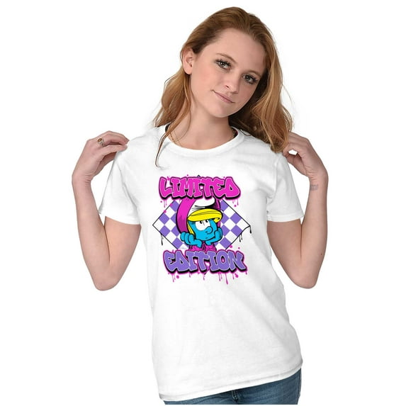 Urban Smurfette Limited Edition Women's T Shirt Ladies Tee Brisco Brands S