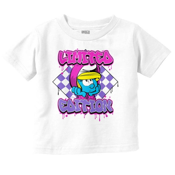 Urban Smurfette Limited Edition Youth T Shirt Tee Girls Infant Toddler Brisco Brands 24M