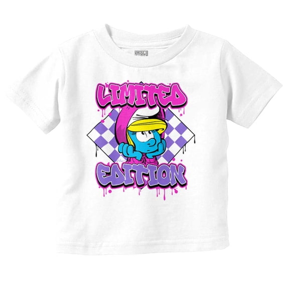 Urban Smurfette Limited Edition Youth T Shirt Tee Girls Infant Toddler Brisco Brands 2T