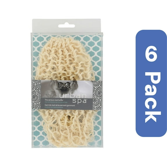 Urban Spa Serious Sisal Buffer 1 ea (Pack Of 6)