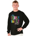 thumbnail image 1 of Urban Stay Humber Hustle Hard Long Sleeve TShirt Men Women Brisco Brands S, 1 of 5