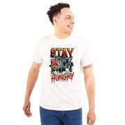 Urban Stay Hungry Attitude Dogs Mens Graphic T Shirt Tees Brisco Brands M