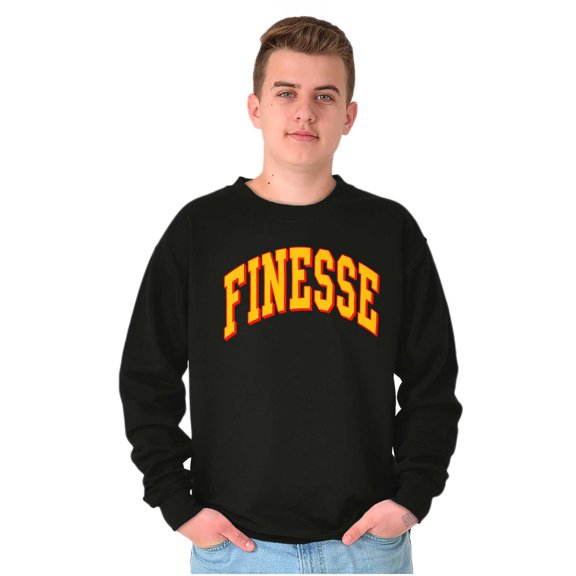 Urban Streetwear Attitude Finesse Sweatshirt for Men or Women Brisco Brands S