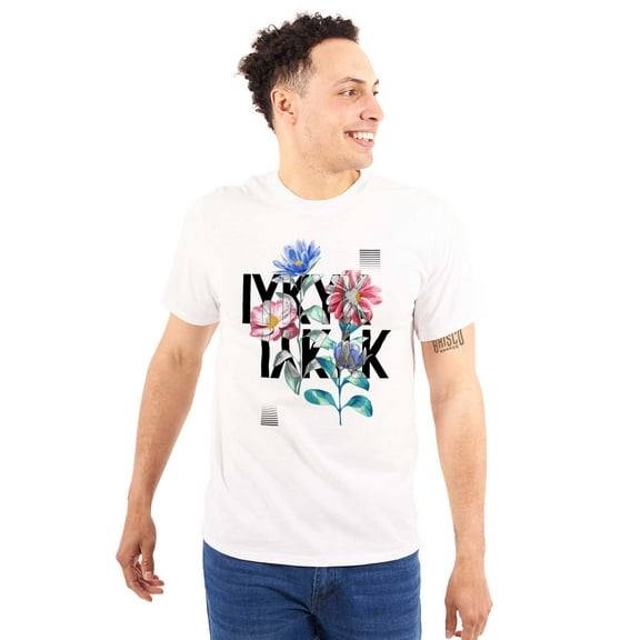 Urban Streetwear IYKYK Flowers Men's Graphic T Shirt Tees Brisco Brands S