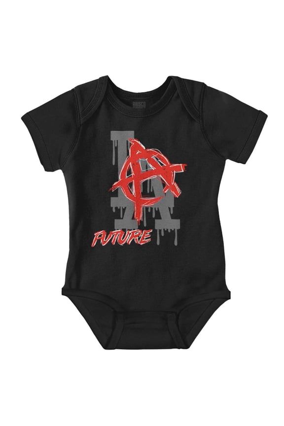 Urban Streetwear LA Future Paint Drip Romper Boys or Girls Infant Baby Brisco Brands 12M