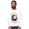 thumbnail image 1 of Urban Streetwear Lucky You 8 Ball Unisex Plus Fleece Graphic Sweatshirt Brisco Brands 4X, 1 of 6