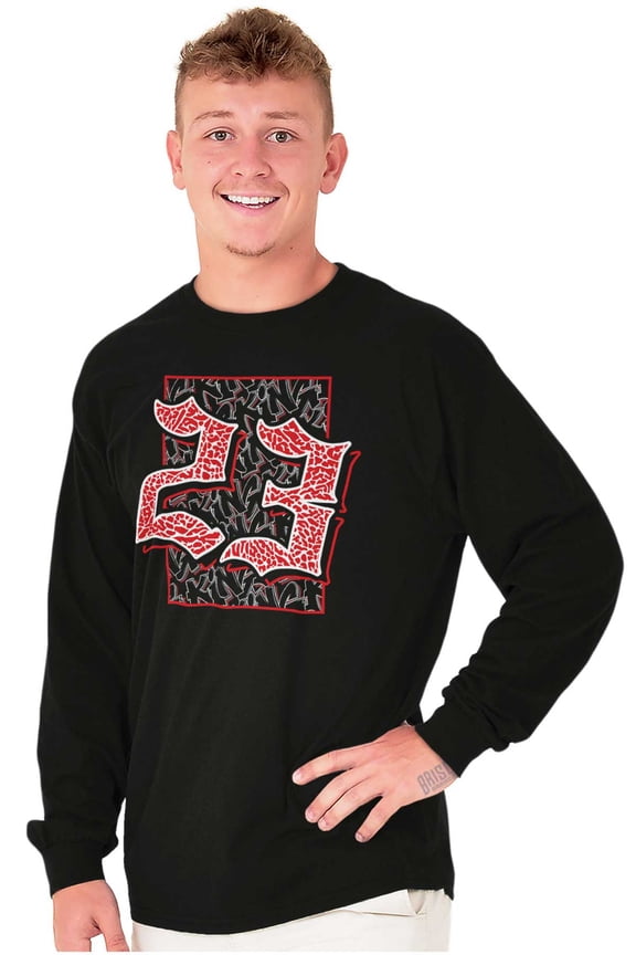 Urban Streetwear Sports 23 King Men's Long Sleeve Tee T Shirt Brisco Brands S
