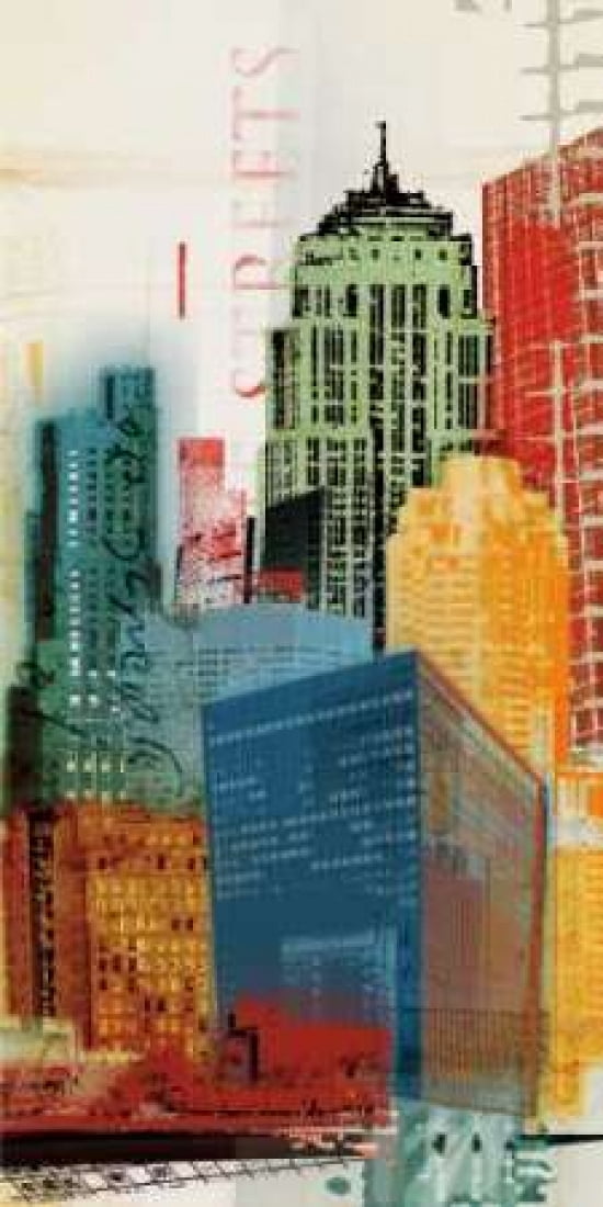 Urban Style II Canvas Art - NOAH (24 x 48)