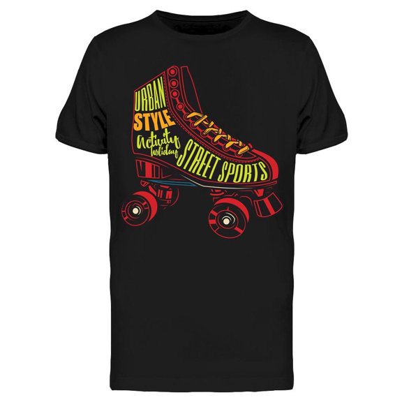 Urban Style Street Sports T-Shirt Men -Image by Shutterstock, Male Large