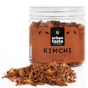 Urban Taste Kitchen Dehydrated Essential Vegetables – Air-Dried Kimchi, No Additives, Shelf-Stable for Korean BBQ, Soups, Pantry, Mixes, Ramen Toppings, Cooking, Camping & Emergency Storage