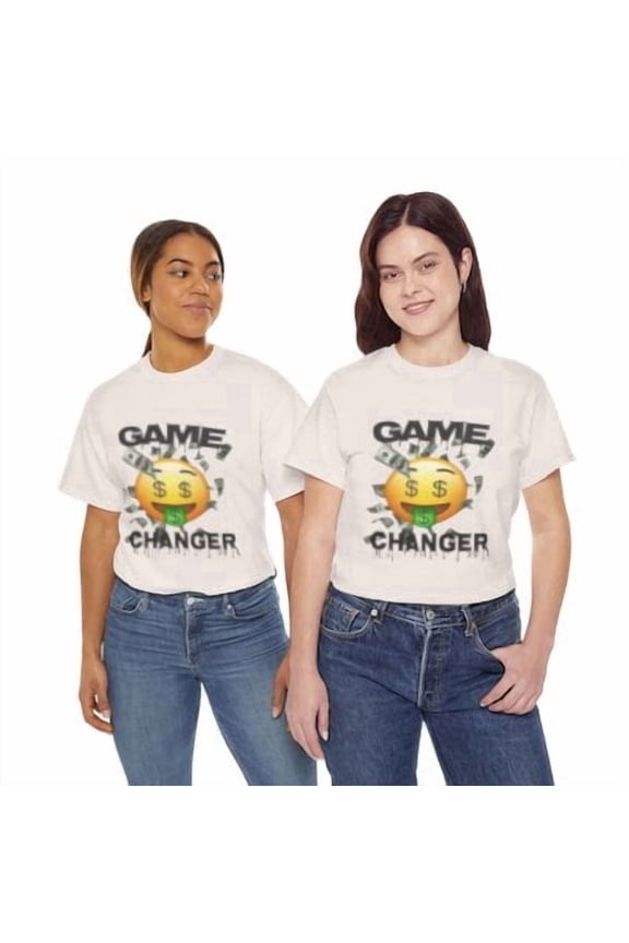 White Money Emoji, T-Shirt (Unisex)