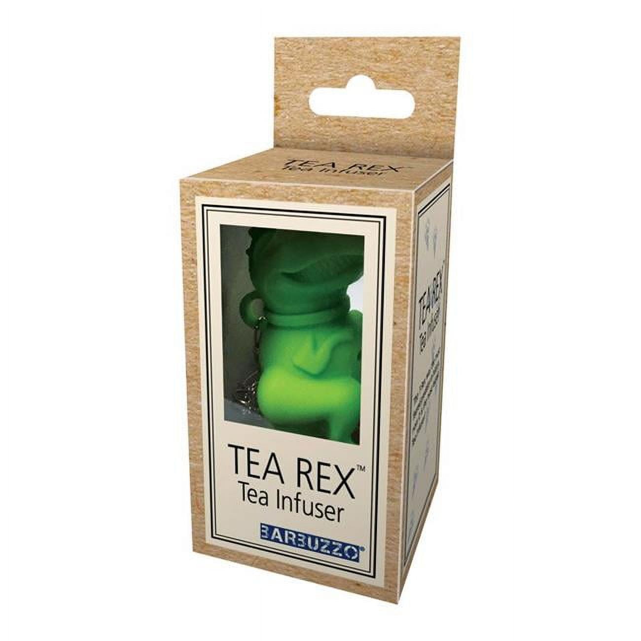 Urban Trend UTU3GI0026 Barbuzzo T-Rex Tea Infuser, Silicone, Green