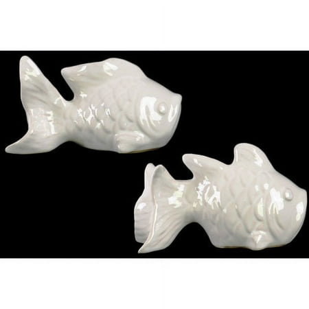 Urban Trends 2 Piece Koi Fish Figurine Set