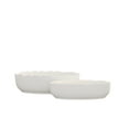 thumbnail image 1 of Ceramic Oval Pot Matte Finish White-5.00"H, 1 of 1