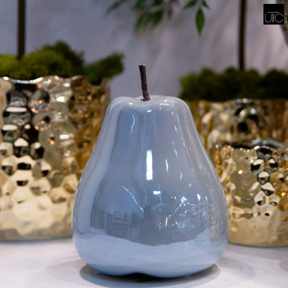 Urban Trends Ceramic Pear  Figurine