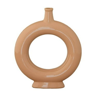Urban Trends Ceramic Ring  Vase