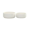 thumbnail image 1 of Ceramic Round Bowl Matte Finish White-6.50"H, 1 of 1