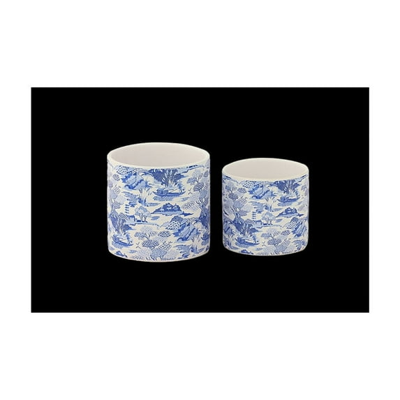 Urban Trends Ceramic Round Pot