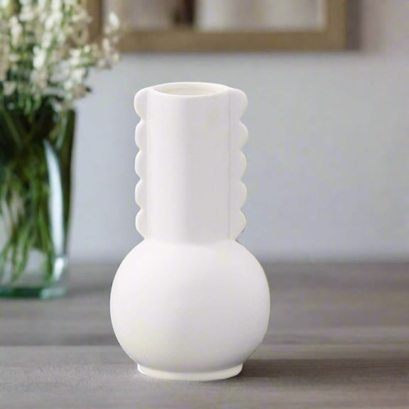Dorel Round Bellied Ceramic Vase