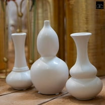 Urban Trends Ceramic Round Vase Bellied