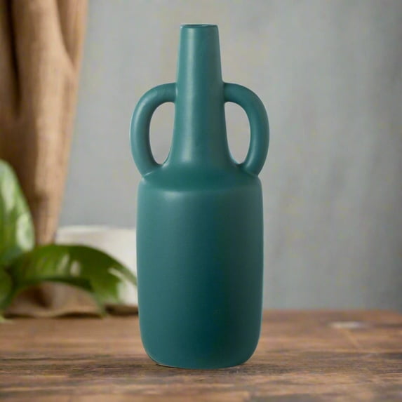 Nyelle Ring-Handled Bottle Vases