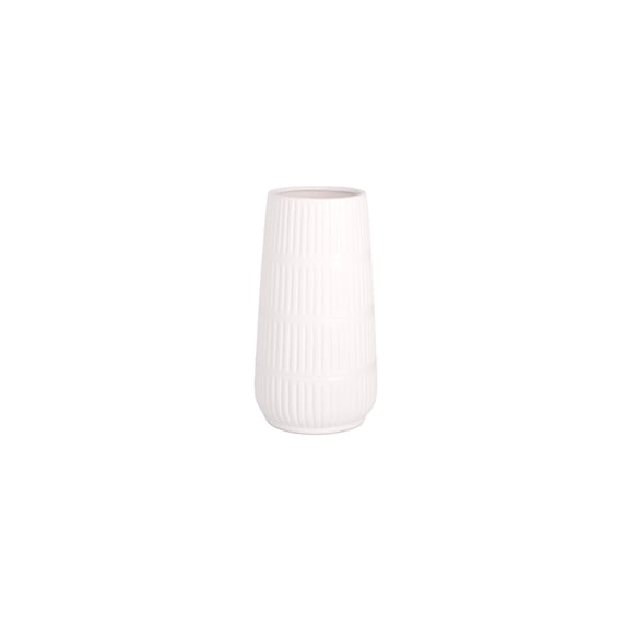 Urban Trends Ceramic Round Vase Cylinder