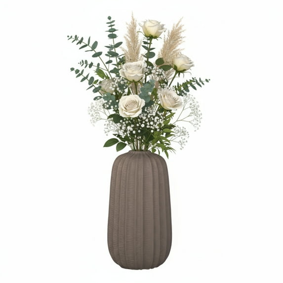 Tahlia Vector Pattern Ceramic Vase