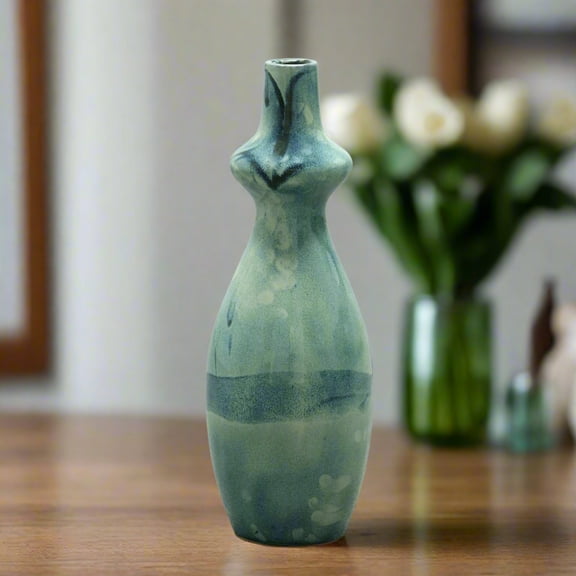 Aurex Glossy Finish Ceramic Vase