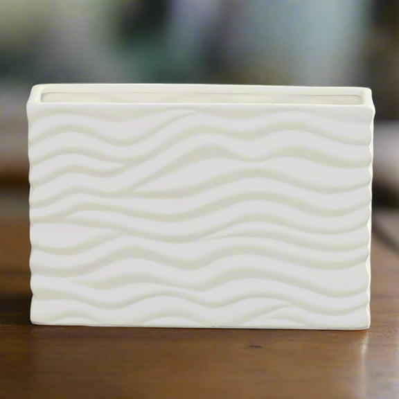 Aeros Ceramic Rectangle Vase
