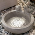 thumbnail image 1 of Urban Trends Collection 10" Cement Round Bird Bath, 1 of 5