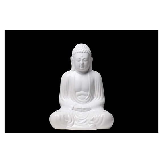 Urban Trends Collection 10" Ceramic Meditating Buddha Figurine