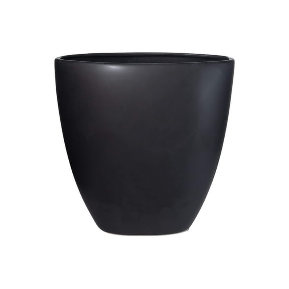 Ceramic Oval Pot Matte Finish