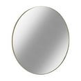thumbnail image 1 of Urban Trends Collection 34092 Metal Round Wall Mirror with Frame, Metallic Gold - Large, 1 of 1