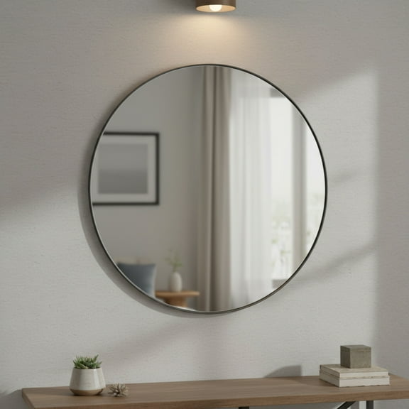 Juliet Metal Round Wall Mirror