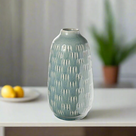 Trenley Triple Spike Design Ceramic Vase